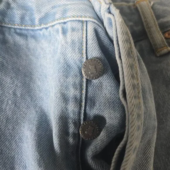 *NWT Teddy Fresh x Yurie Sekiya Womens Jeans Size 30 High Rise Straight Kawaii - Picture 6 of 9